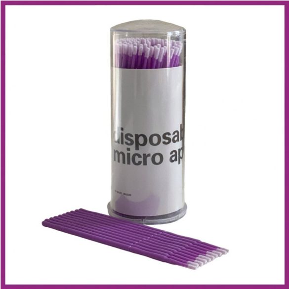 Aplicator cu Microbrush (violet)