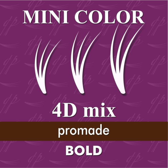 Promade 4D Mix BOLD Mini Color - Deep chocolate Brown